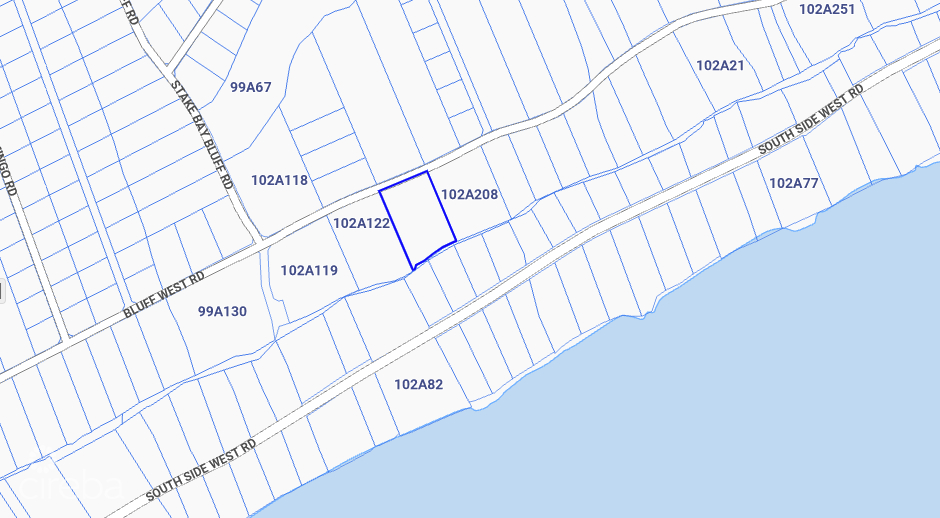 CAYMAN BRAC BLUFF 1.26 ACRES,  50-FT ELEVATION
