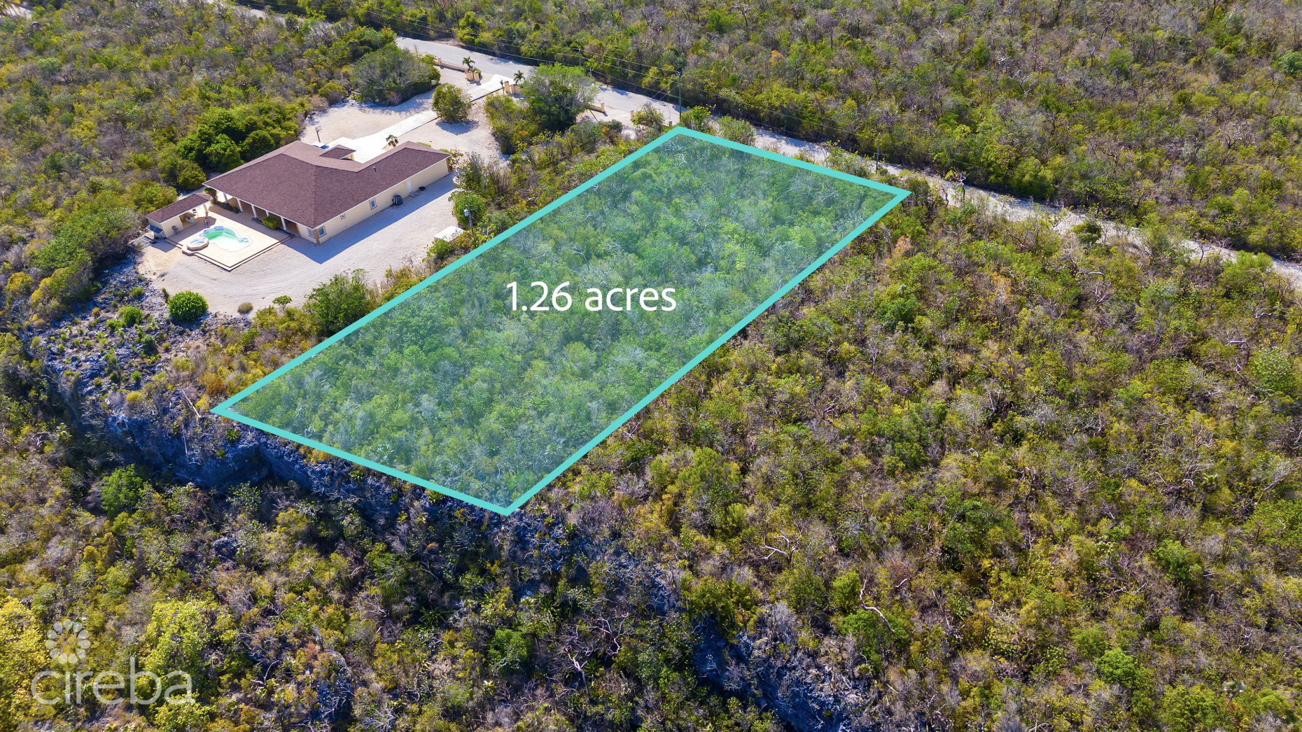 CAYMAN BRAC BLUFF 1.26 ACRES,  50-FT ELEVATION