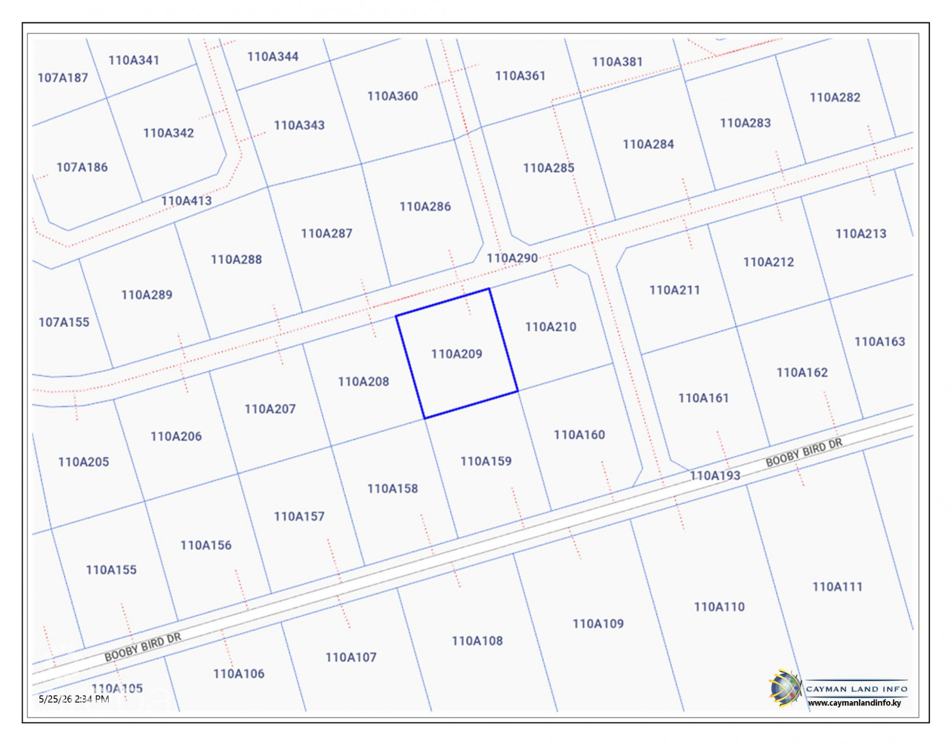 CAYMAN BRAC LOT ON BLUFF AT SELWORTHY GROVES