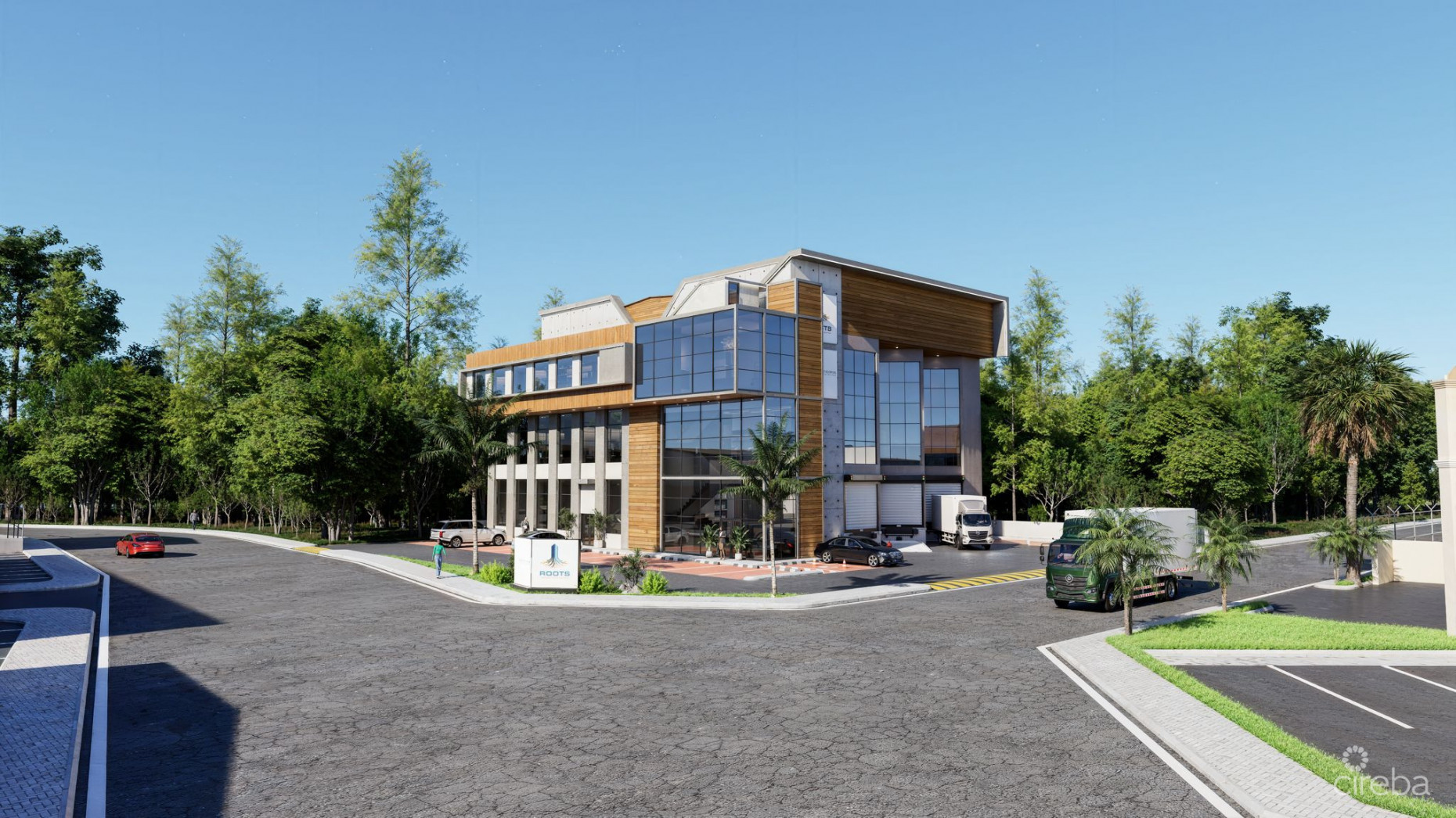 FLAGSHIP CORPORATE HEADQUARTERS & LOGISTICS FACILITY | PRIME GEORGETOWN INDUSTRIAL LOCATION