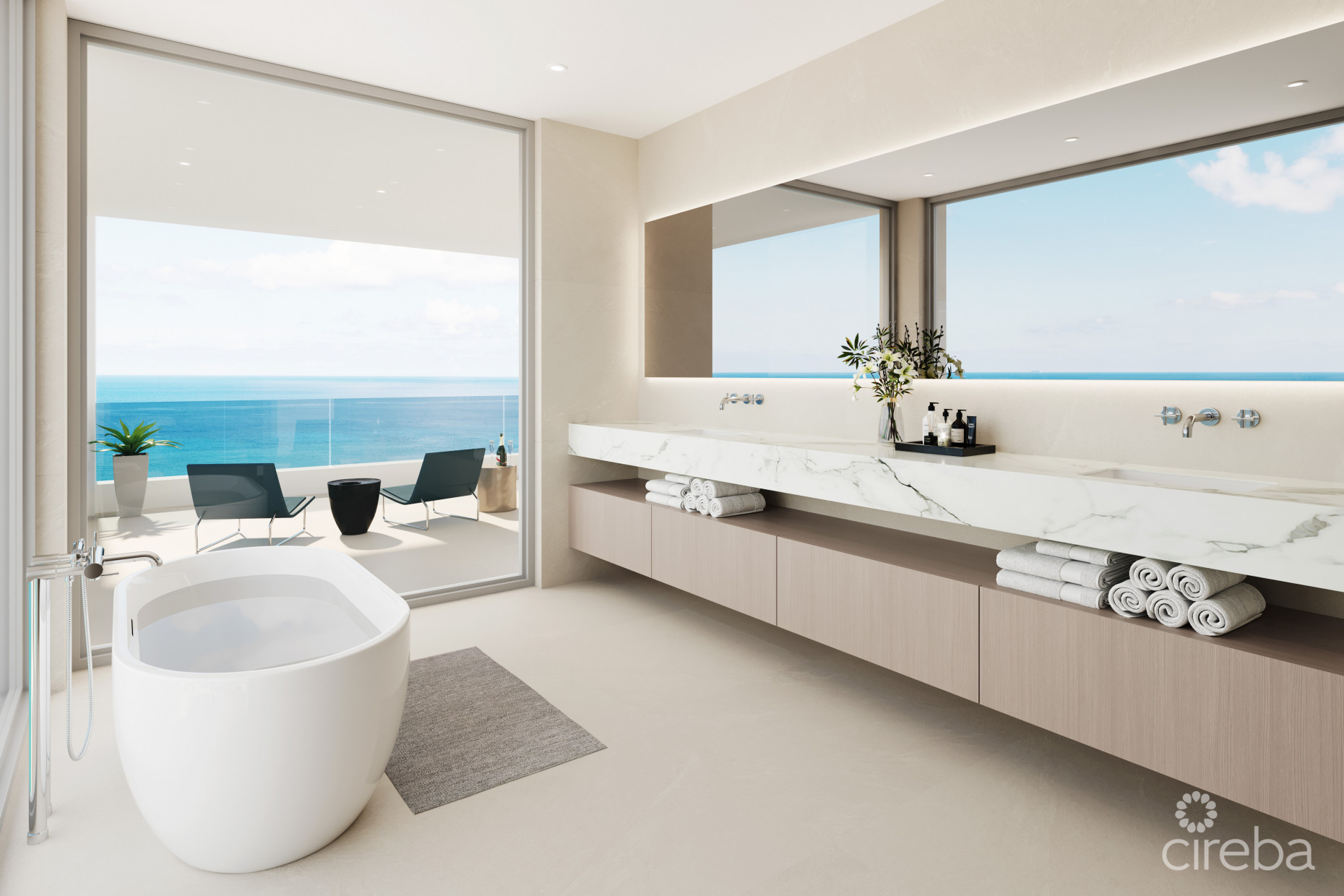 LACOVIA NORTH BUILDING | UNIT N6B | 3-BEDROOM + FAMILY ROOM RESIDENCE