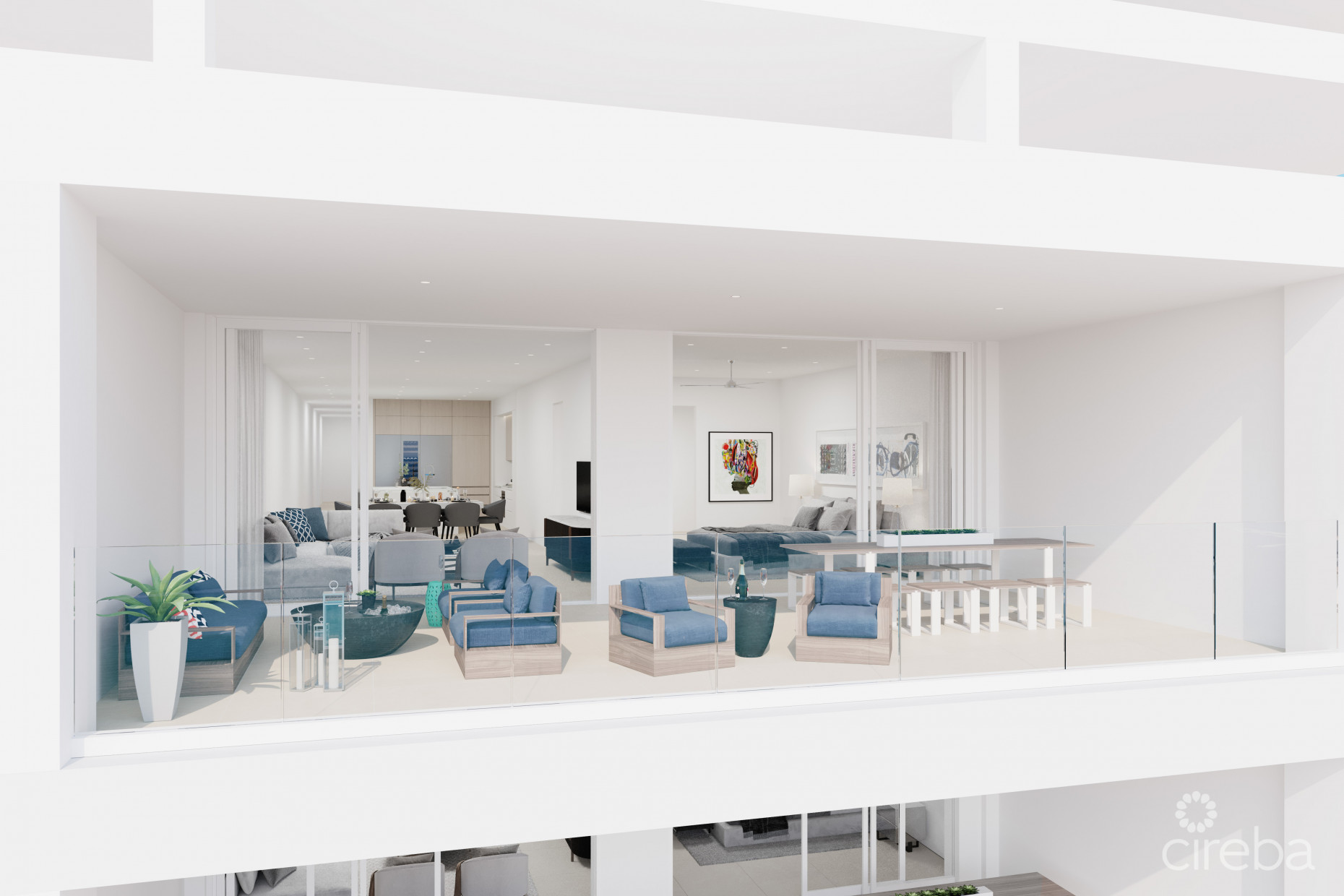LACOVIA NORTH BUILDING | UNIT N6B | 3-BEDROOM + FAMILY ROOM RESIDENCE