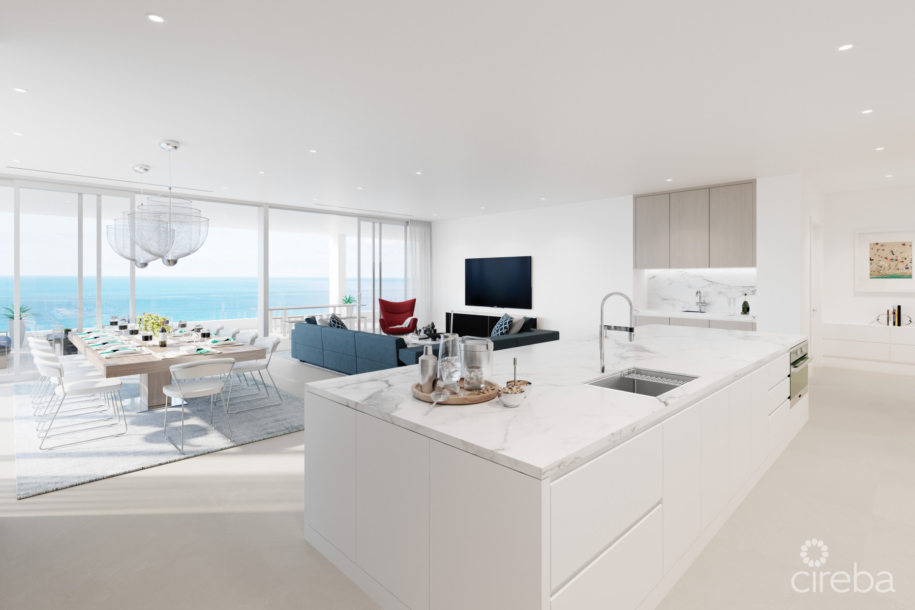LACOVIA NORTH BUILDING | UNIT N6B | 3-BEDROOM + FAMILY ROOM RESIDENCE