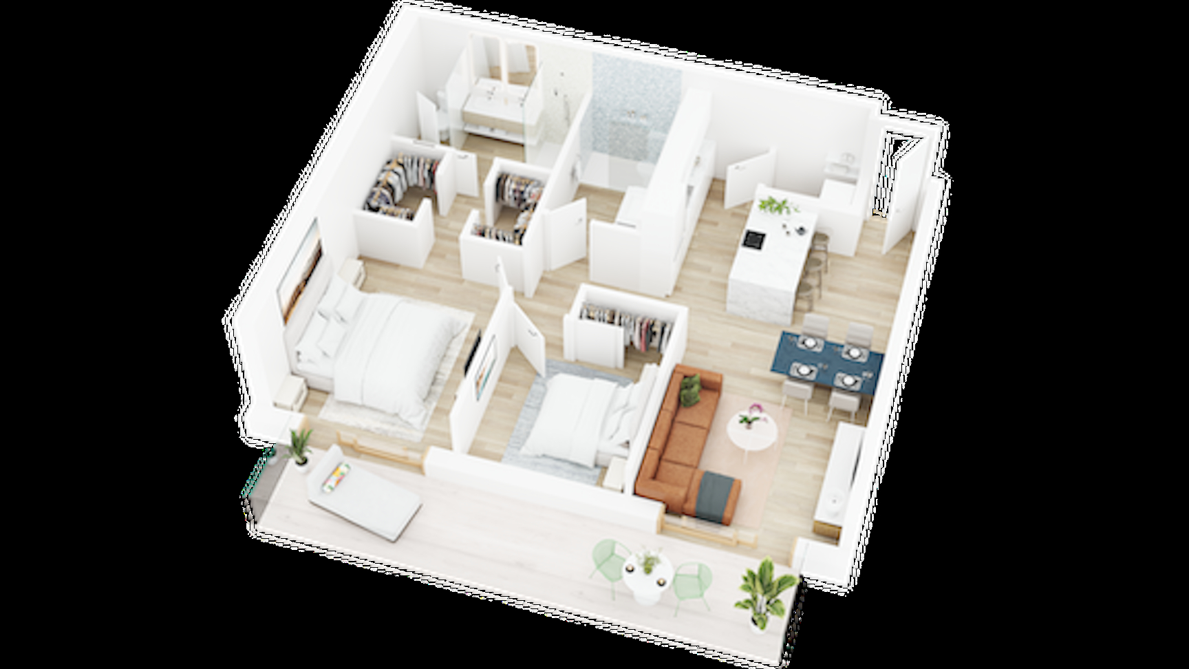 One|gt Residences - Unit 1011