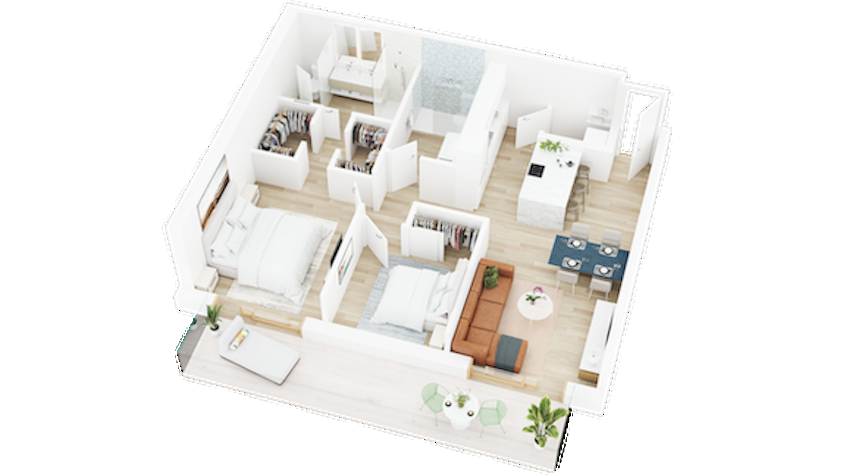 ONE|GT RESIDENCES - UNIT 1011