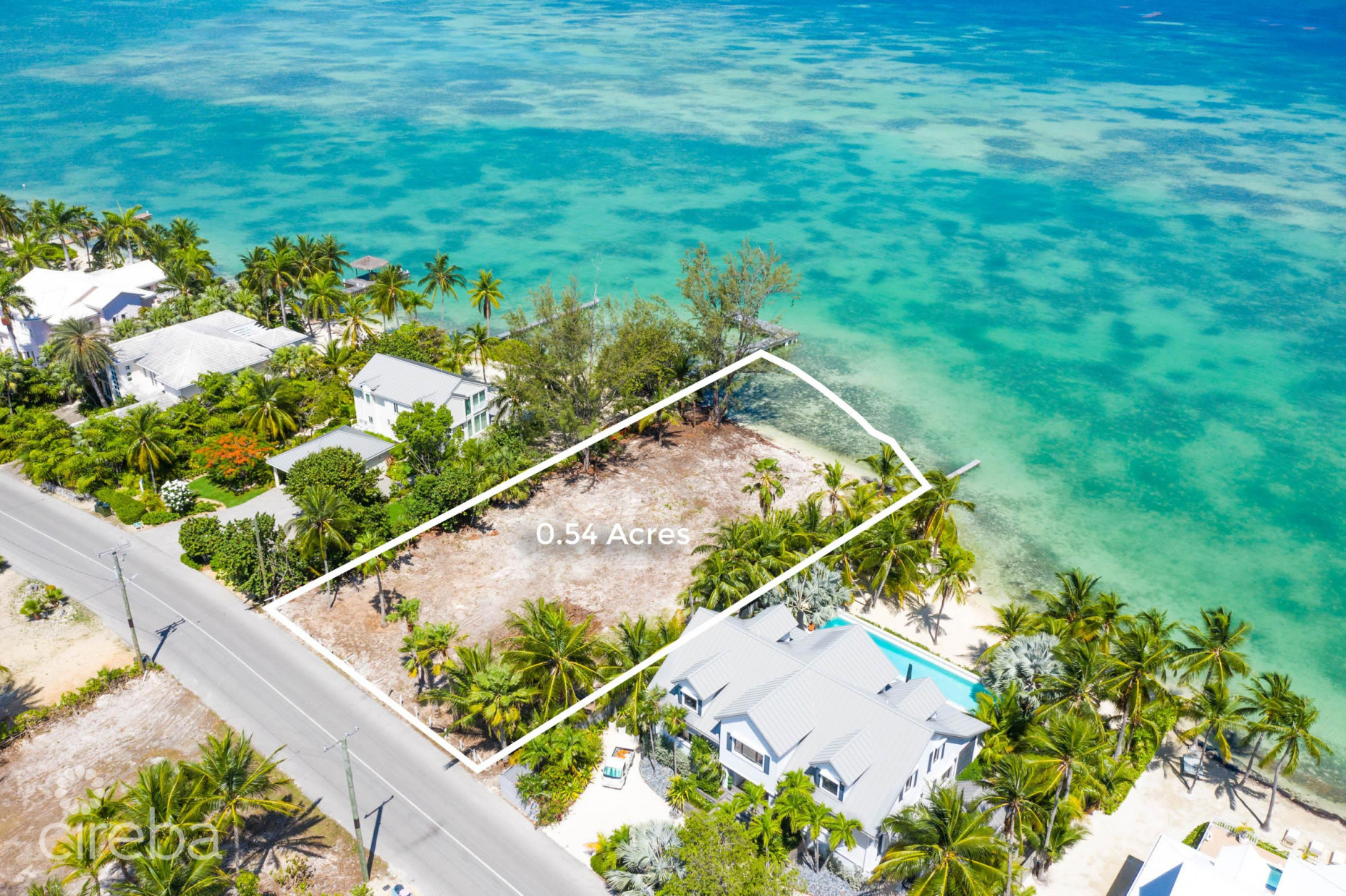 WATER CAY ROAD 0.54 ACRES, OCEANFRONT LAND