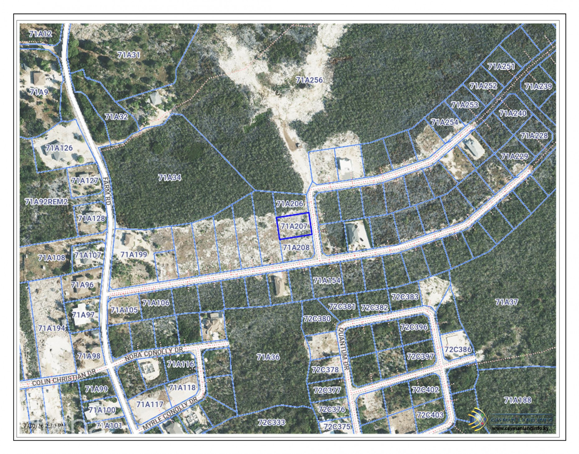 FARM ROAD LOT IN CORAL COURTS SUBDIVISION