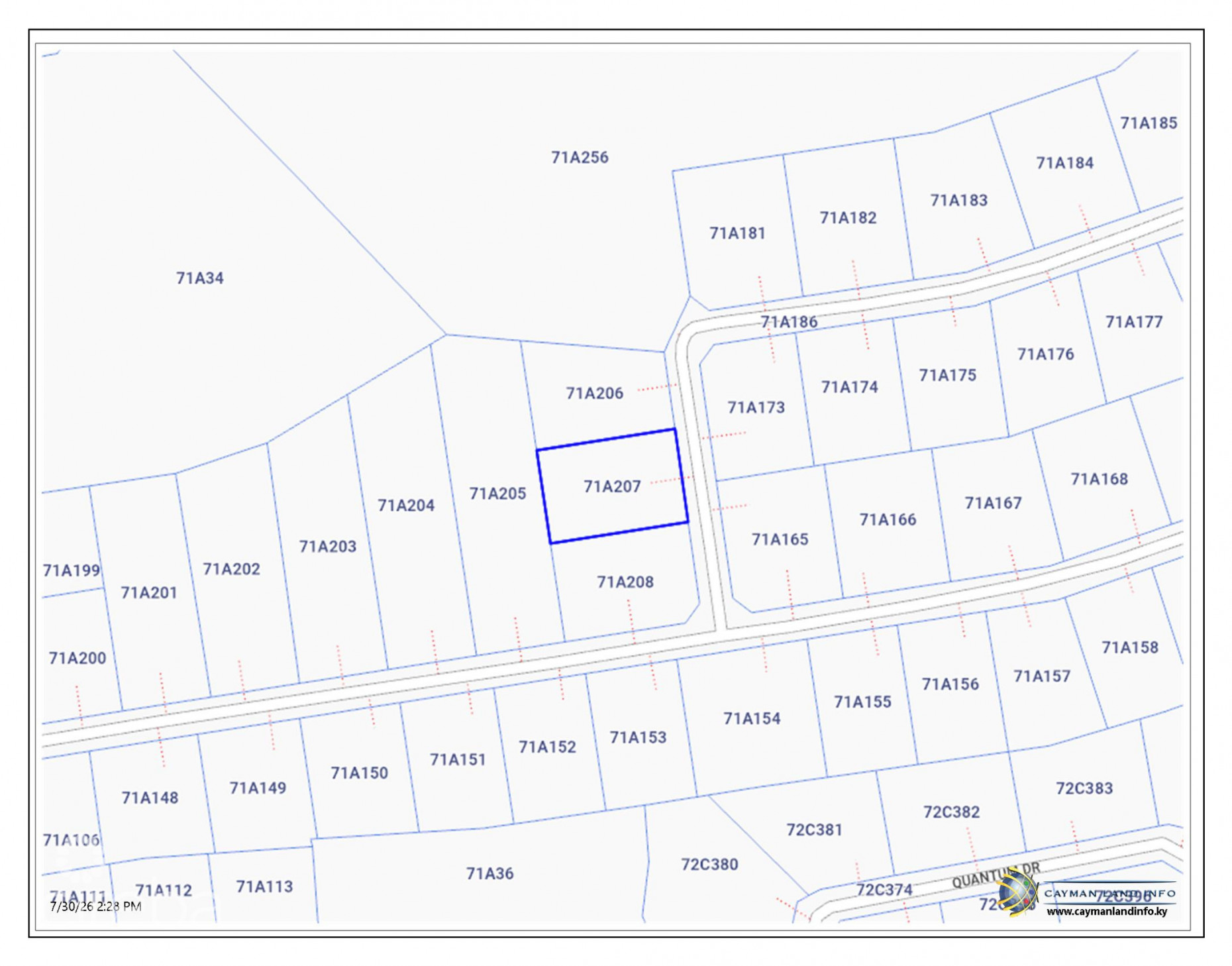FARM ROAD LOT IN CORAL COURTS SUBDIVISION