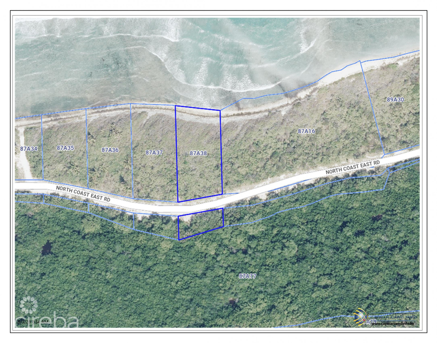 LITTLE CAYMAN NORTH SIDE OCEAN FRONT LAND
