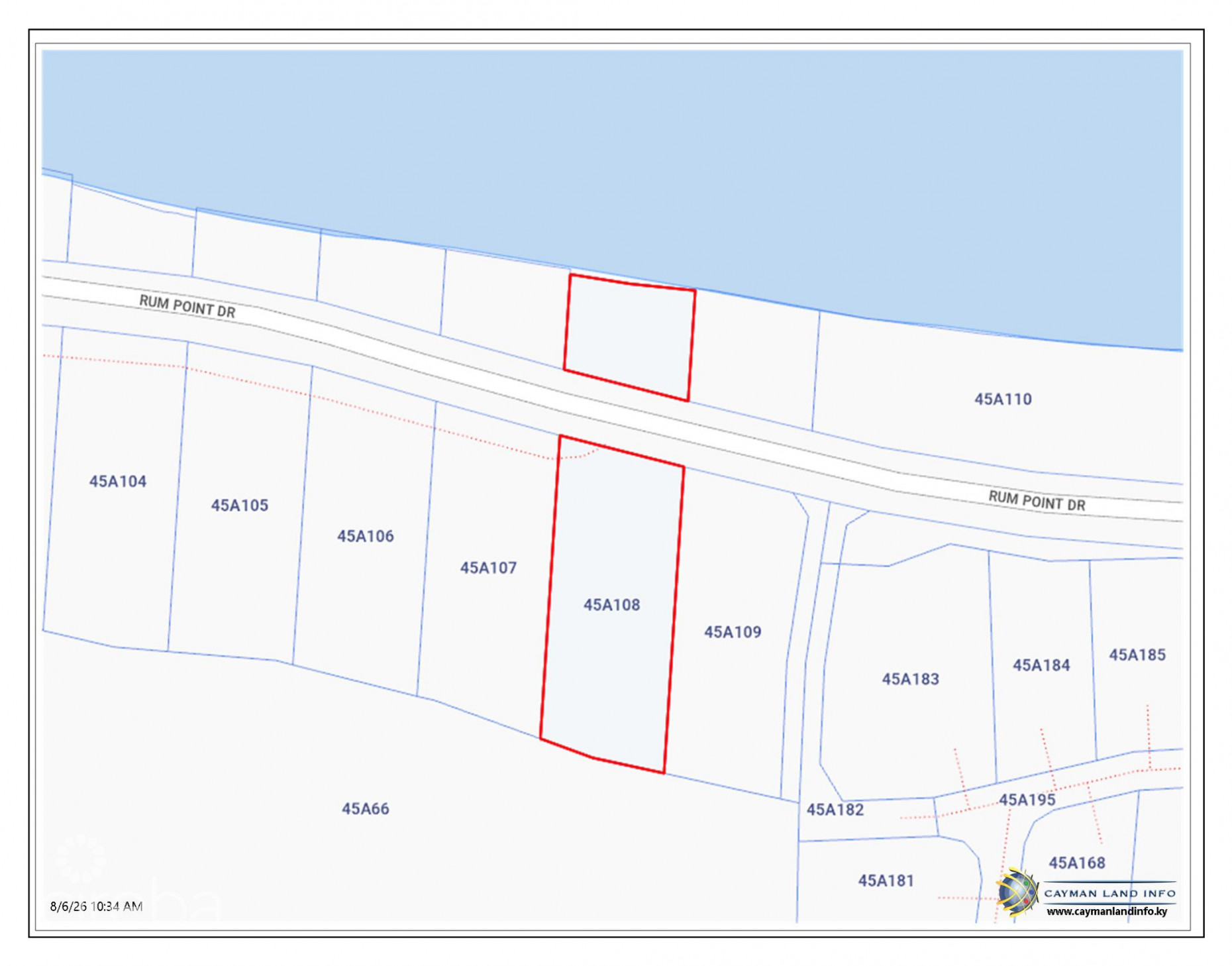 LARGE BEACHFRONT LOT - RUM POINT DRIVE - PERFECT ESTATE PARCEL
