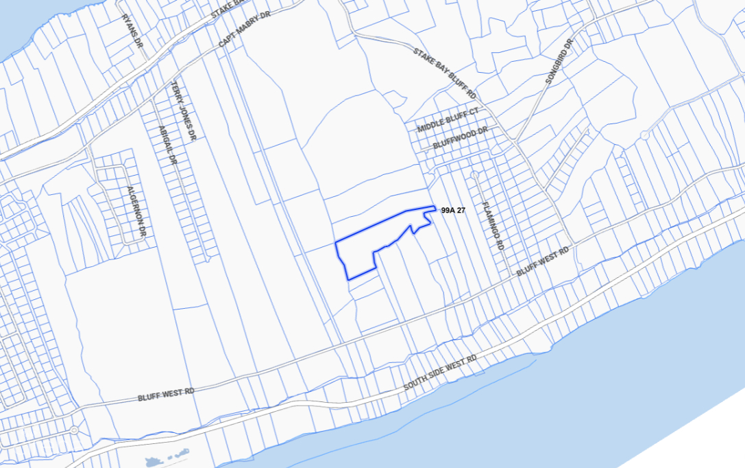 CAYMAN BRAC CENTRAL BLUFF LAND - 7.5 ACRES INVESTMENT PROPERTY