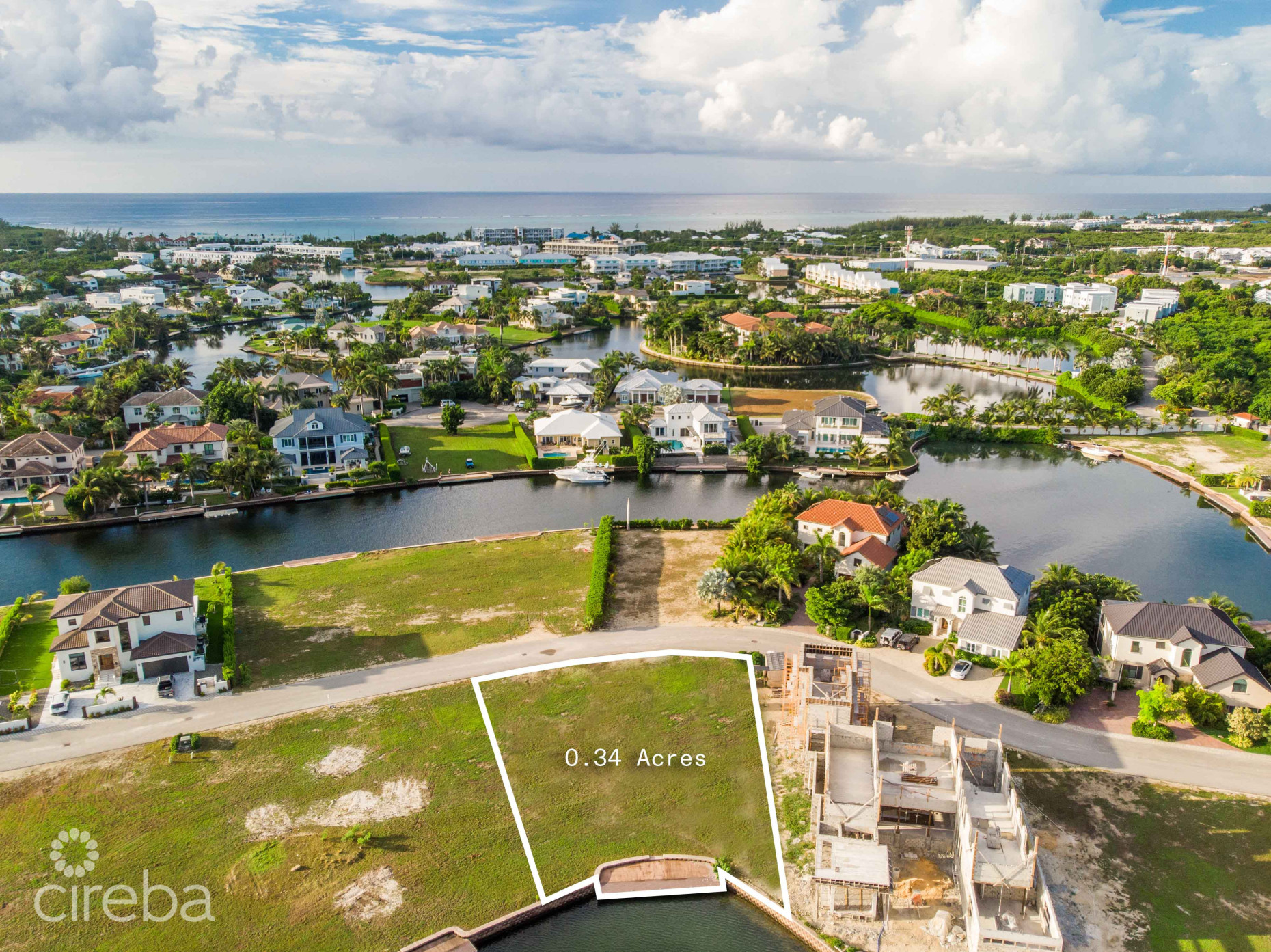 HARBOUR REACH 0.34 ACRES, CANAL FRONT LAND