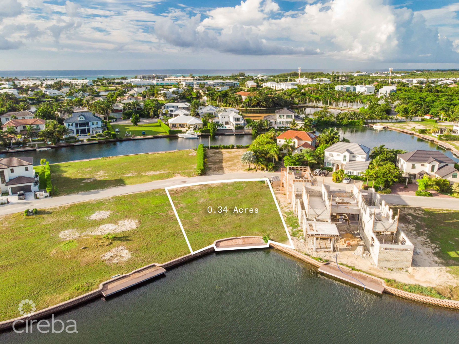 HARBOUR REACH 0.34 ACRES, CANAL FRONT LAND
