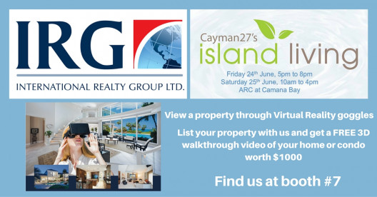 IRG to attend the Island Living Show 2016