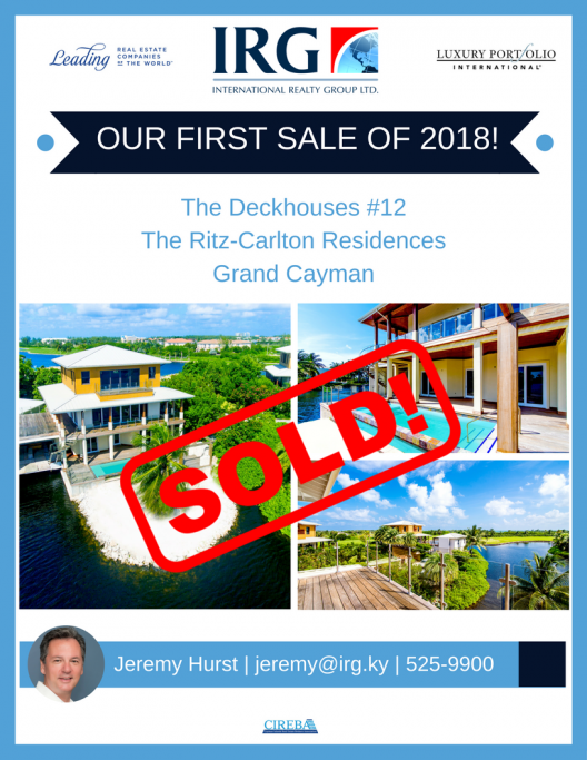 OUR FIRST SALE OF 2018!