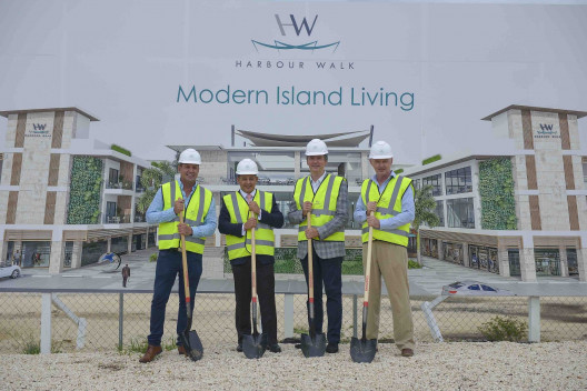Harbour Walk Breaks Ground