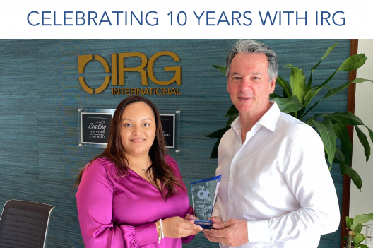 A Decade of Dedication: Celebrating Trisha's 10-Year Anniversary with IRG
