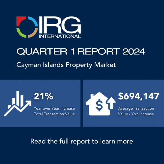 Read our Cayman Islands Property Market Quarter 1 2024 Report
