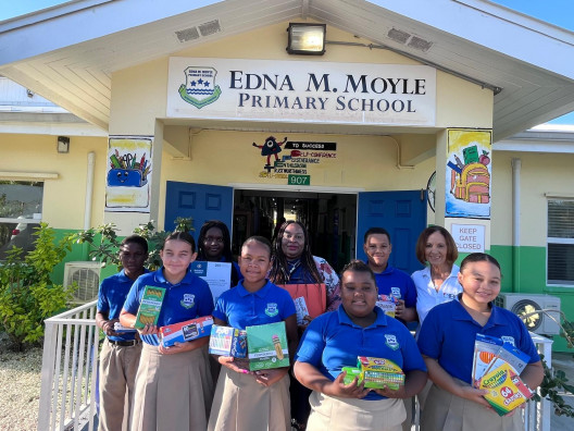 IRG Sponsors School Supplies for Edna Moyle