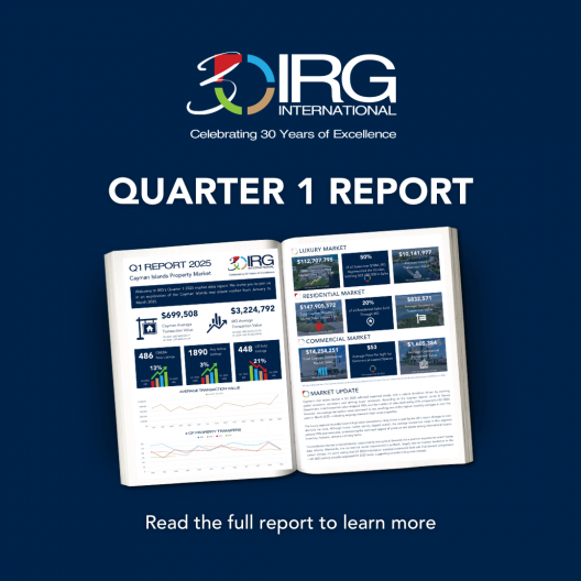 Read our Cayman Islands Property Market Quarter 1 2025 Report