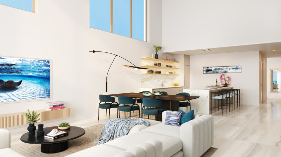 One|gt Sky Penthouse Unit 902 - 4-bed And Den, 4.5-bath