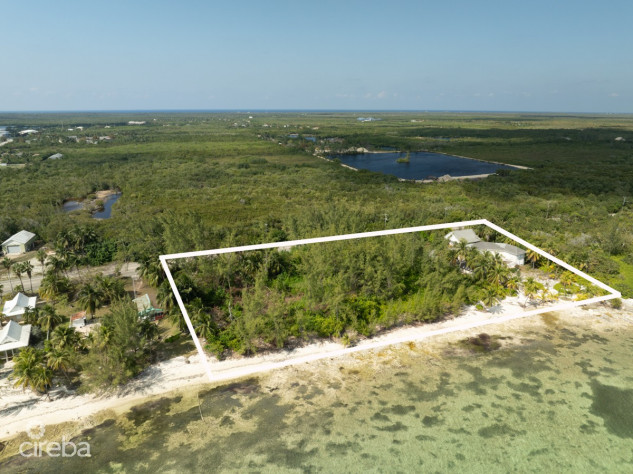 FRANK SOUND BEACH FRONT LAND- ZONED HOTEL TOURISM