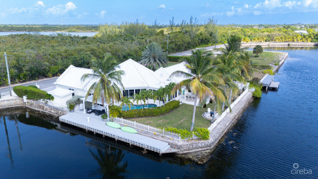 PATRICKS ISLAND WATERFRONT HOME ON CORNER LOT