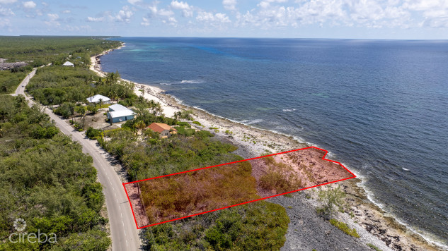 .78 ACRES OCEAN FRONT LAND - CAYMAN BRAC SOUTH SIDE - INCREDIBLE VALUE