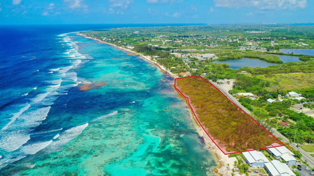 Exceptional Oceanfront Development Opportunity ---6.4 Acres Bodden Town Rd