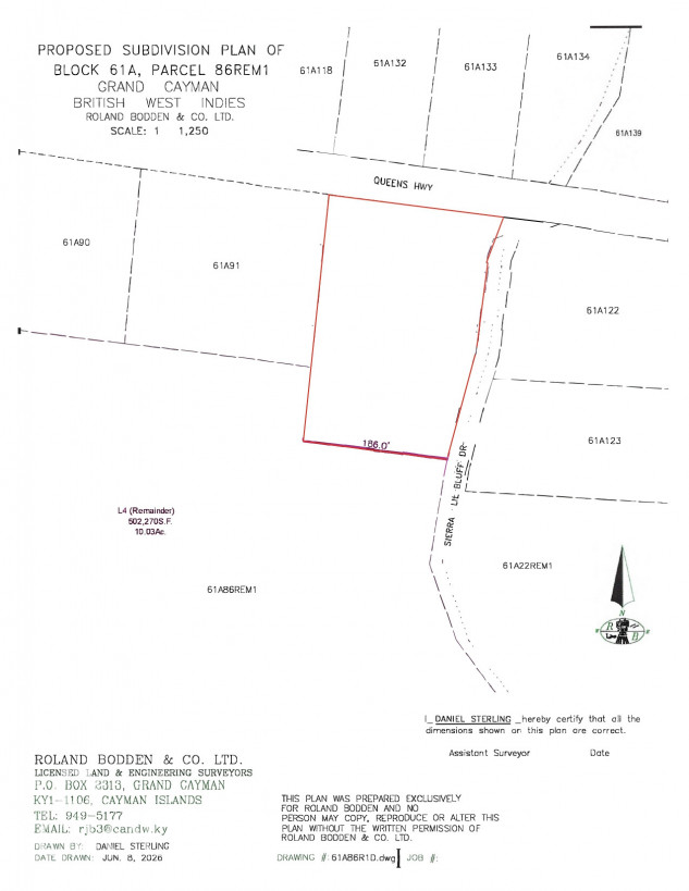 1.5 ACRES ON QUEENS HIGHWAY | EAST END